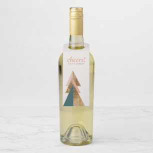 Minimale kerstboom flessenhanger