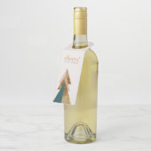 Minimale kerstboom flessenhanger (Schuin)