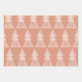 Minimale kerstboom inpakpapier vel (Voorkant 2)