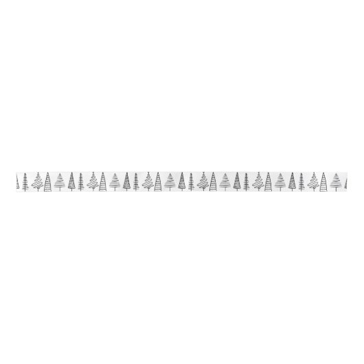 Minimale kerstboomstructuur lint (Voorkant)