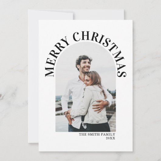 Minimale kerstdagen met moderne fotoArch (Voorkant)