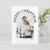 Minimale kerstdagen met moderne fotoArch (Staand voorkant)