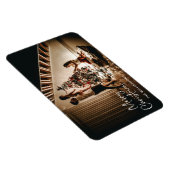 Minimale kersthandschrift met fotoscript magneet (Rechterzijde)