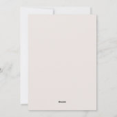 minimale kerstkaart (Achterkant)