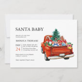 Minimale kerstkerstkerstkerstkerstwinter kaart (Voorkant)