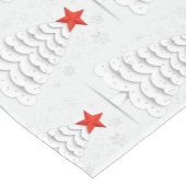Minimale Kerstmis Korte Tafelloper (Hoek)