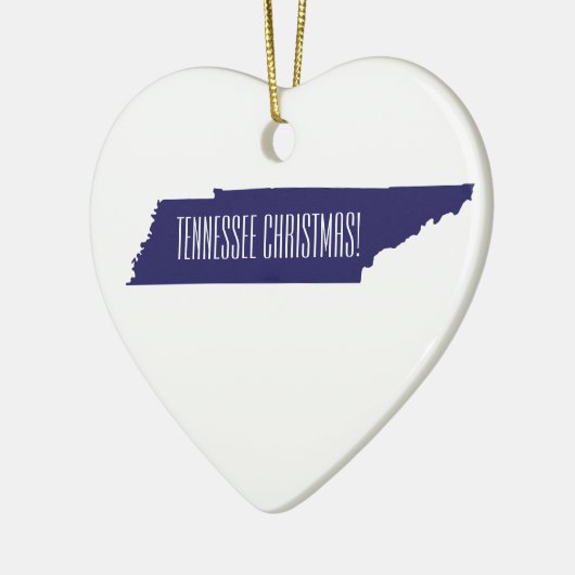 Minimale kerstversiering uit Tennessee Keramisch Ornament (Links)