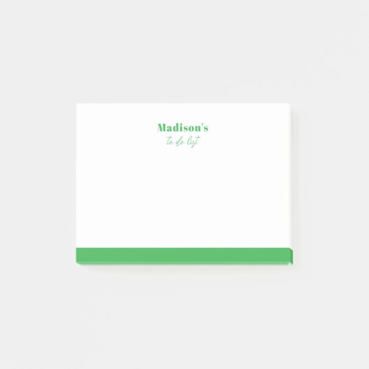 Minimale klassieke groene post-it noot post-it® notes (Voorkant)