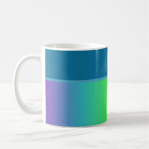 Minimale kleurrijke LGBTQ Gay Pride maand Koffiemok