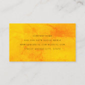 Minimale kleurrijke textuur visitekaartje (Achterkant)