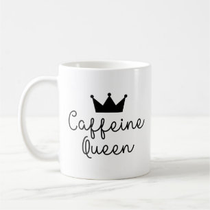 Minimale koehandel met cafeïne Queen, minimalistis Koffiemok
