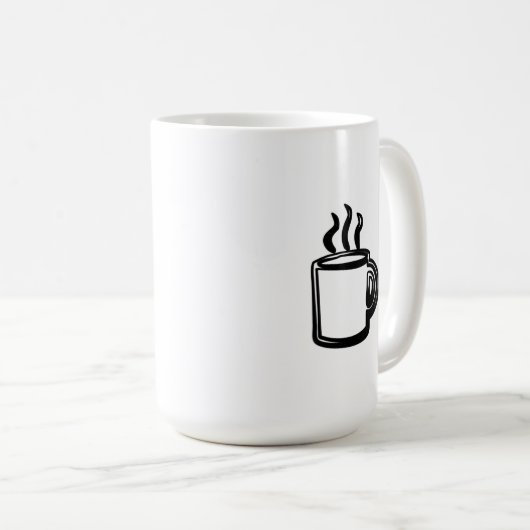 Minimale koffie-Mok Koffie-Mok (444 ml) Koffiemok (Voorkant rechts)