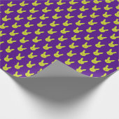 Minimale konijnenpatroon cadeaupapier (Hoek)
