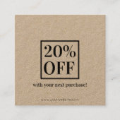 Minimale korting (Voorkant)