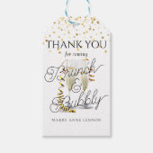 Minimale Labels voor tekstweergave Vrijgezellenfee Cadeaulabel (Voorkant)