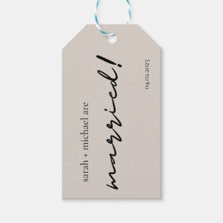 Minimale Labels voor weddenschappen Cadeaulabel