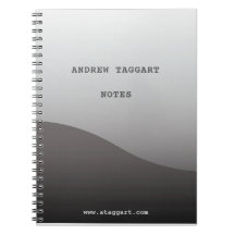 Minimale laptop met eenvoudig grijs design