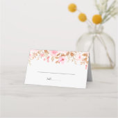 Minimale Leaf Boho Floral Bruiloft (Voorkant)