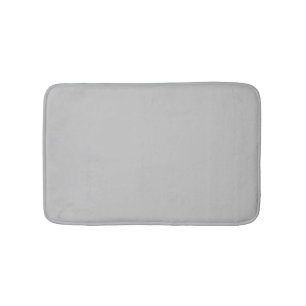 Minimale lichtgrijze, heldere, elegante moderne badmat