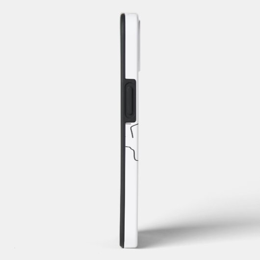 Minimale lijn New York City Case-Mate iPhone Case (Achterkant / Rechts)