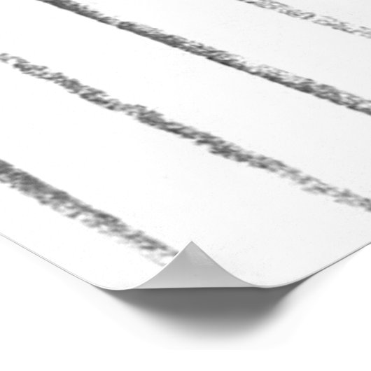 Minimale lineaire bogen poster (Hoek)