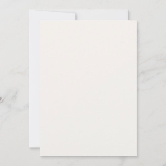 Minimale lint bruiloft save the date (Achterkant)