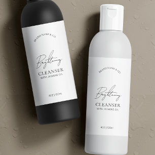 Minimale Logo 8 OZ Cosmo Fles Waterdicht Etiket