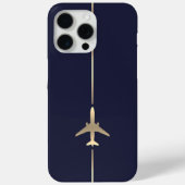 Minimale luchtvaart Case-Mate iPhone case (Achterkant)