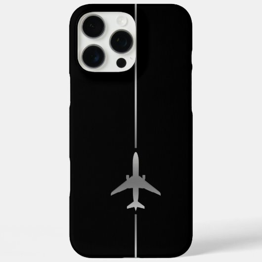 Minimale luchtvaart Case-Mate iPhone case (Achterkant)