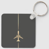 Minimale luchtvaart sleutelhanger (Achterkant)