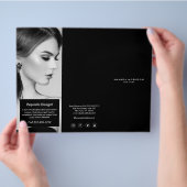 Minimale Luxale Boutique Black/White Brochure (Hand)