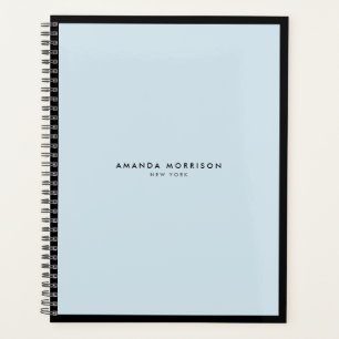 Minimale luxe Boutique Black/Blue Appointment Planner
