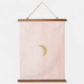 Minimale maan en zon hangend wandkleed (Voorkant 2)