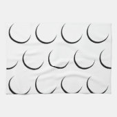 Minimale maankeukenhanddoek theedoek (Horizontaal)