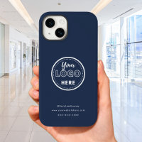 Minimale marineblauw Logo met professionele merken