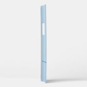 Minimale metallic blauwe achtergrond Hoesje-Mate i Case-Mate iPhone Case (Achterkant / Rechts)