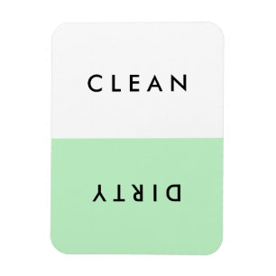 Minimale mint-afwasmachine of Dirty Magnet Magneet
