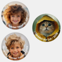 Minimale moderne 3 foto - Retro tekst - gepersonal