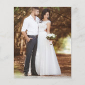 Minimale moderne aangepaste afbeeldingen foto save (Achterkant)