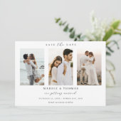 Minimale moderne boogfoto Opslaan Datum invullen Kaart (Staand voorkant)