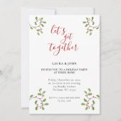 Minimale moderne feestdag aankondiging (Voorkant)