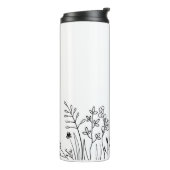 Minimale moderne flinterthermale trommel thermosbeker (Gedraaid links)