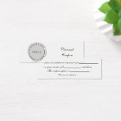 Minimale moderne grijze zalf- en spectaculaire Kaa Mini Visitekaartjes (Bureau)