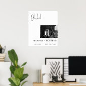 Minimale moderne klassieke typografie poster (Thuiskantoor)