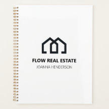 Minimale moderne makelaar in onroerend goed