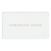 Minimale moderne naamtag naambadge (Voorkant)