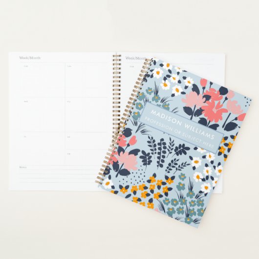 Minimale Moderne Planner van Bloemen (Display)