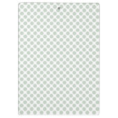 Minimale moderne puntklembord klembord (Achterkant)