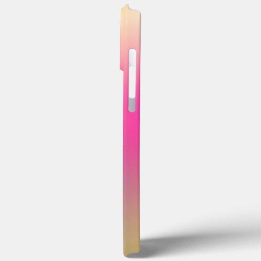 Minimale moderne regenboogombre met aangepaste naa Case-Mate iPhone case (Achterkant / Links)