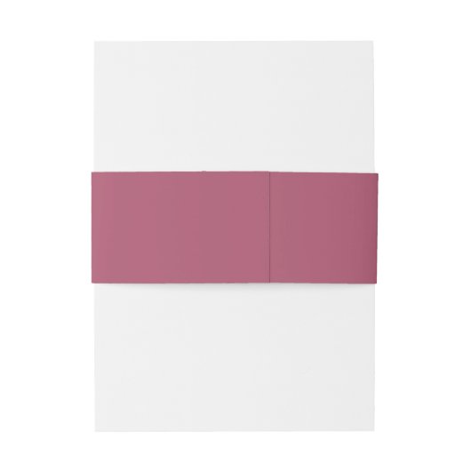 Minimale moderne roze bruiloft uitnodigingen wikkel (Achterkant Voorbeeld)